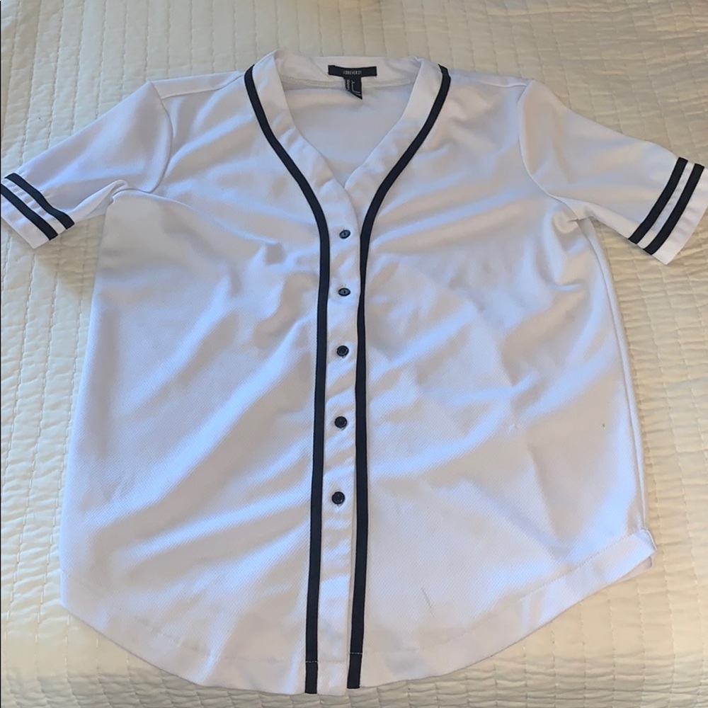 White Jersey Cardigan